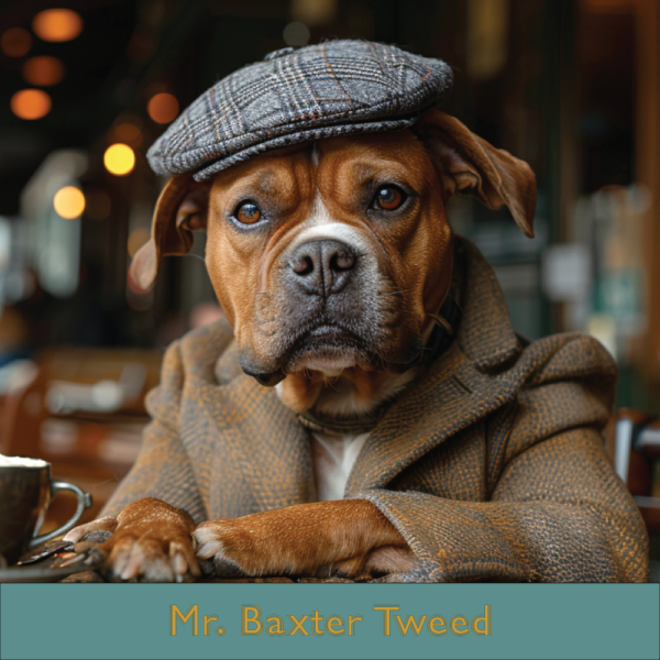 The Stylish Stray Gift Cards - Mr. Baxter Tweed
